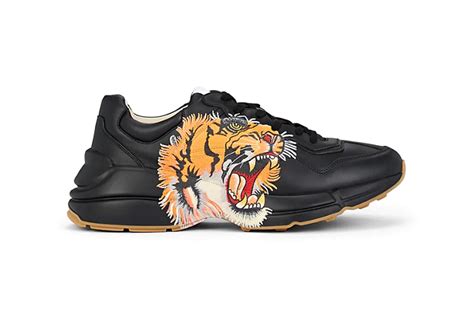 gucci men rhyton|Gucci rhyton tiger print.